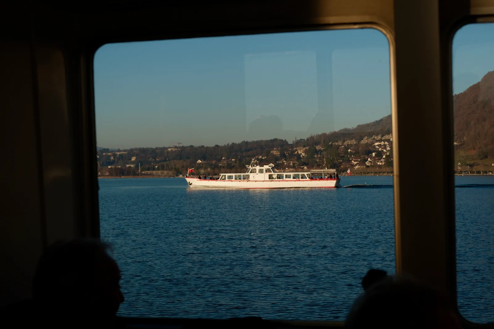 Boat on lake