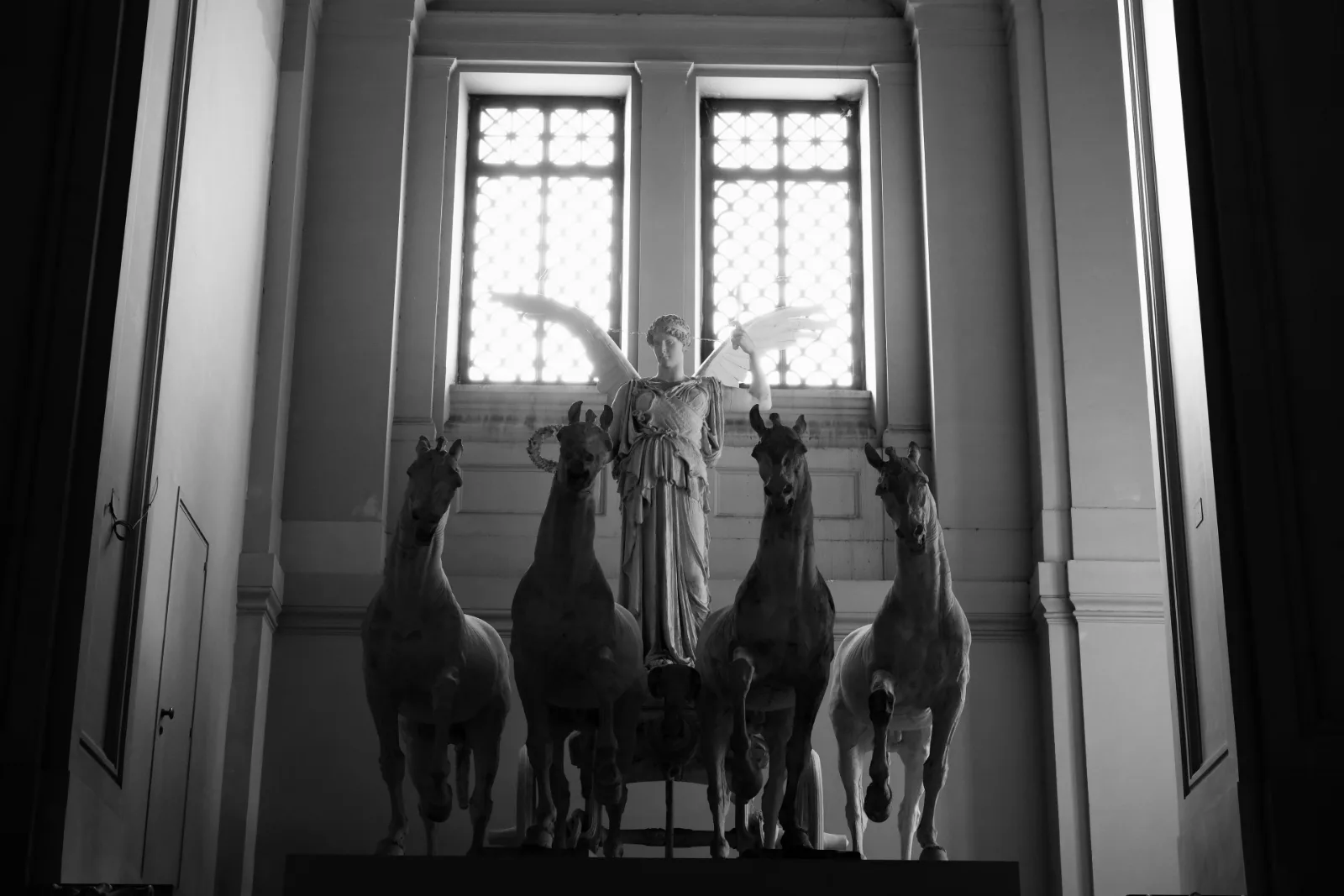 Horses statue