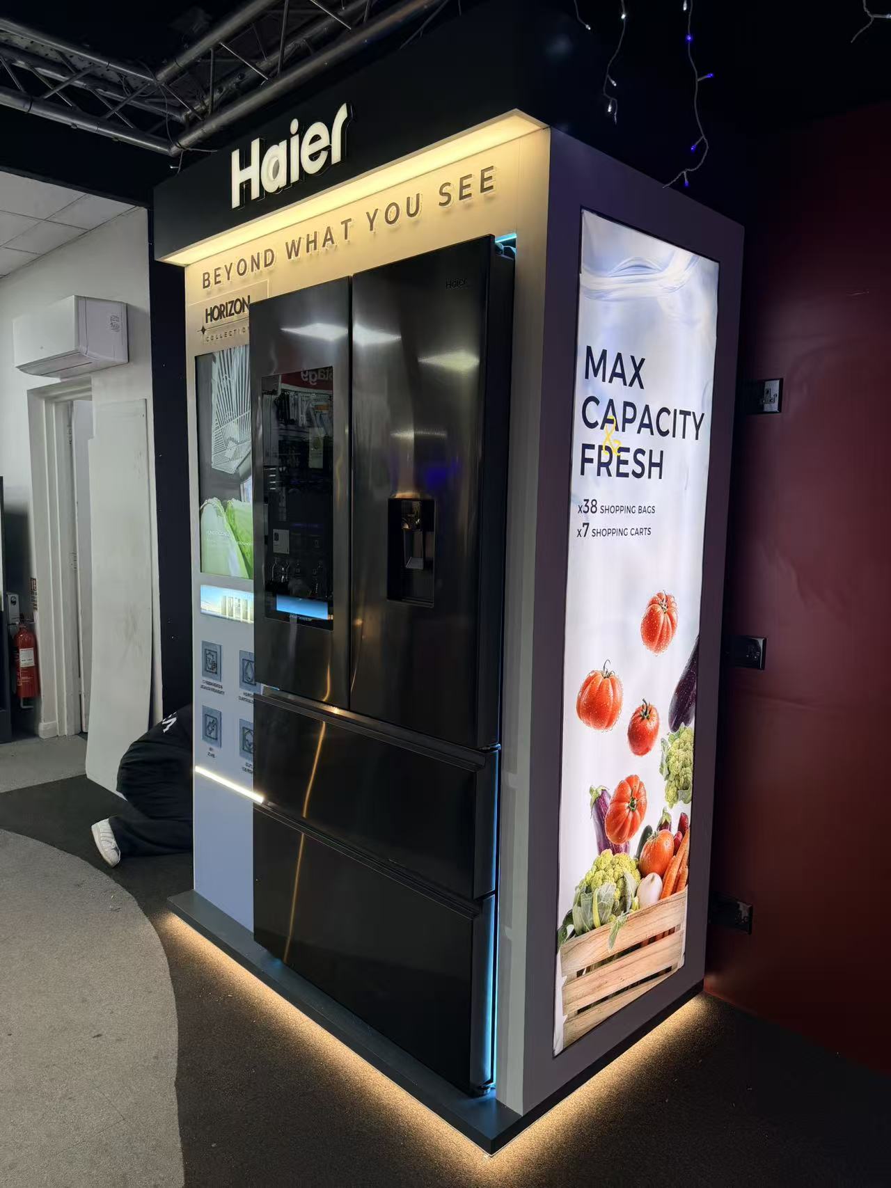 The completed Horizon display following production revisions